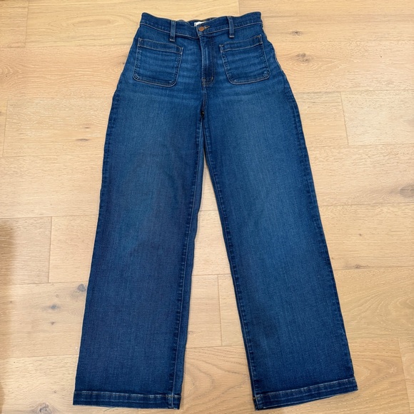 Madewell Emmett Wide Leg Jeans Size 28 - Picture 2 of 9